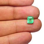 1.99-Carat Natural Pale Green Emerald from Colombia