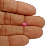 0.84-Carat Beautiful Dark Pink Ruby from Myanmar (Unheated)