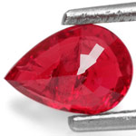 0.72-Carat IGI-Certified Vivid Pinkish Red Burmese Ruby