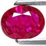 0.93-Carat Unheated Magenta Red Ruby from Burma