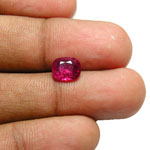 1.65-Carat Dark Red Ruby (Unheated)