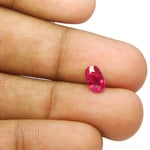 1.35-Carat IGI-Certified Unheated Pinkish Red Ruby from Niassa