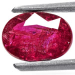 1.50-Carat Natural & Unheated Purplish Red Ruby