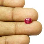 1.13-Carat AIGS-Certified Unheated Ruby from Mozambique