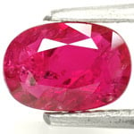 1.01-Carat Intense Pinkish Red Mozambique Ruby (Unheated)