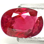 1.16-Carat Exquisite Blood Red Ruby from Mozambique (Unheated)