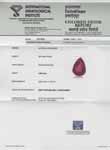 0.88-Carat Sparkling Pear-Shaped Unheated Burmese Ruby (IGI)