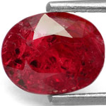 2.30-Carat Unheated Blood Red Ruby from Mozambique