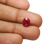 2.30-Carat Unheated Blood Red Ruby from Mozambique