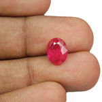 2.78-Carat Lustrous Pinkish Red Unheated Ruby from Vietnam