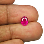 1.14-Carat Pleasing Intense Pinkish Red Ruby from Burma