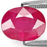 2.13-Carat AIGS-Certified Unheated Ruby from Winza, Tanzania