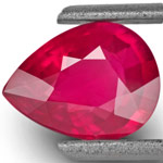 2.39-Carat Extraordinary VS-Clarity Unheated Pear-Shaped Ruby