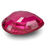 2.03-Carat Deep Pinkish Red Pear-Shaped Unheated Ruby