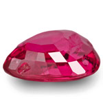 2.03-Carat Deep Pinkish Red Pear-Shaped Unheated Ruby