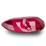 2.01-Carat Elegant Intense Red Unheated Pear-Shaped Ruby