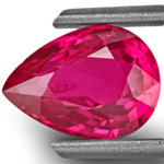 2.07-Carat Dazzling Pinkish Red Eye-Clean Unheated Ruby