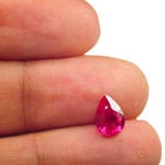 2.07-Carat Dazzling Pinkish Red Eye-Clean Unheated Ruby