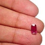 2.01-Carat GRS-Certified Purplish Red Ruby from Mozambique