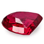 2.01-Carat Trilliant-Cut Unheated Fiery Pinkish Red Ruby