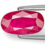 2.28-Carat AIGS-Certified Unheated Deep Pinkish Red Ruby