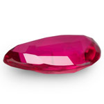 1.00-Carat VVS Deep Purplish Red Pear-Shaped Ruby (Unheated)