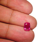 2.56-Carat Lovely Intense Pinkish Red Eye-Clean Unheated Ruby