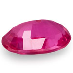 0.51-Carat Lustrous Pinkish Red Eye-Clean Unheated Ruby