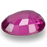 0.76-Carat Eye-Clean Intense Pinkish Purple Ruby from Mozambique