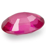 0.45-Carat Eye-Clean Intense Pinkish Red Ruby (Unheated)