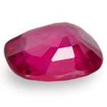 0.77-Carat Eye-Clean Pinkish Red Cushion-Cut Ruby (Unheated)