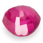 0.77-Carat Heart-Shaped Unheated Pinkish Red Ruby