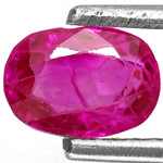 0.92-Carat AIGS-Certified Unheated Pinkish Red Ruby from Burma