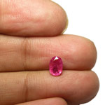 1.16-Carat Pinkish Red Unheated Burmese Ruby (AIGS Certified)