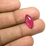 3.27-Carat IGI-Certified Unheated Intense Red Marquise-Cut Ruby