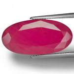 10.77-Carat Unheated Intense Pink Oval-Cut Sapphire from Guinea