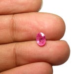 1.18-Carat AIGS-Certified Unheated Burmese Pink Sapphire