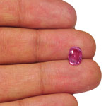 2.39-Carat AIGS-Certified Unheated Intense Pink Ceylon Sapphire