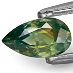 1.03-Carat Unique Vivid Yellow Green Sapphire from Australia