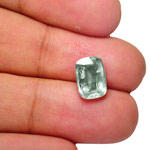 4.79-Carat Dazzling Vivid Bluish Green Unheated Sapphire (AIGS)