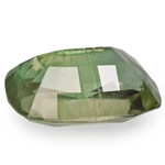 5.96-Carat Unique Yellowish Olive Green Sapphire from Madagascar