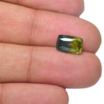 4.08-Carat Eye-Clean Fiery Yellow Green Sapphire from Madagascar