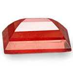 2.82-Carat Dark Orange Sapphire from Madagascar (AIGS)