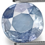 2.72-Carat Unheated Sky Blue Sapphire from Mogok, Burma