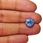 6.68-Carat GIA-Certified Unheated 11mm Round Burmese Sapphire