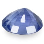 1.60-Carat Round 7mm Deep Sky Blue Burmese Sapphire