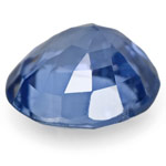 1.11-Carat Eye-Clean Fiery Blue 6mm Round Burmese Sapphire