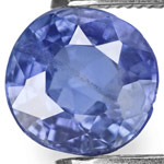 1.01-Carat Unheated Intense Blue Sapphire from Mogok, Burma
