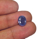 6.17-Carat Deep Violetish Blue Unheated Burmese Sapphire (AIGS)