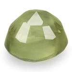 0.56-Carat VVS Yellowish Green 4.25mm Round Sapphire